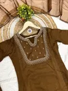 KF 6021 Kalaai Vichitra Silk Kurti With Bottom Dupatta Exporters In India